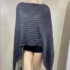 Gray Textured Women's Sweater